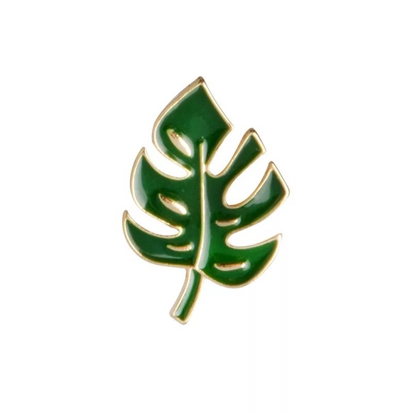 Buy 2 get 1 Free ❤️️ green planet leaf cactus pin - Picture 3 of 6